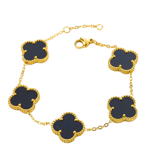 CLOVER LEAF BRACELET - GOLD