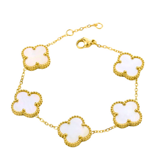 CLOVER LEAF BRACELET - GOLD